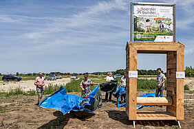 Onthulling Bouwbord Onthulling Bouwbord
